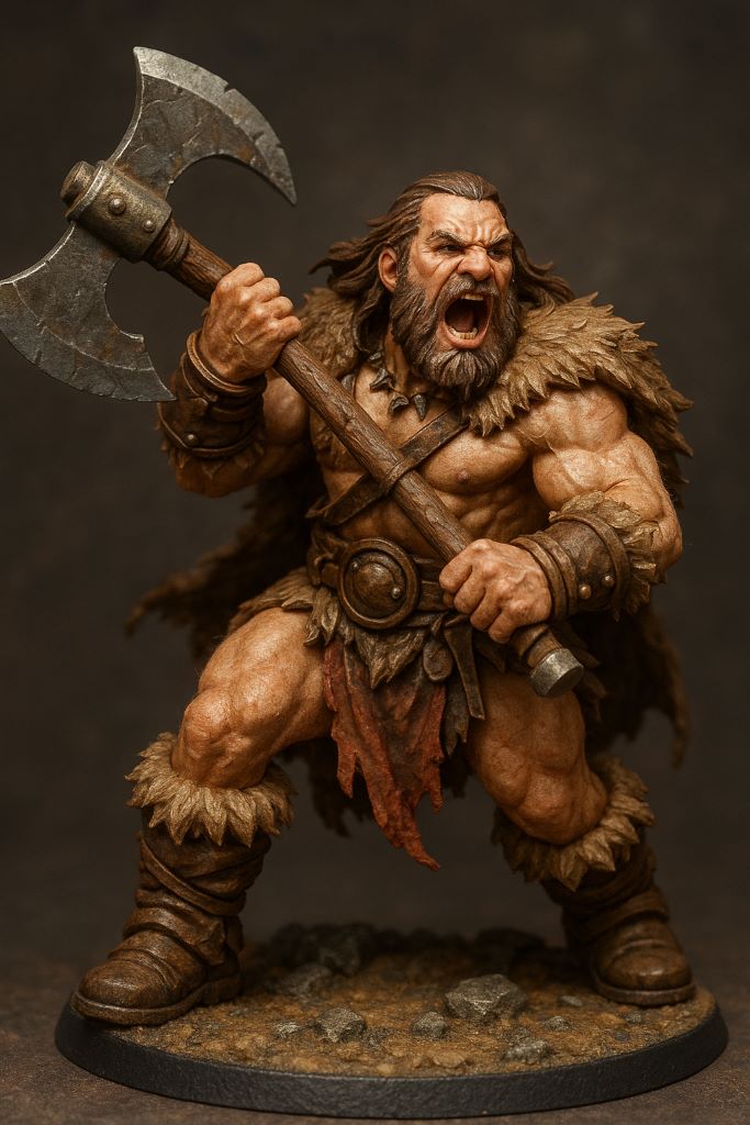 Action Figure barbarian warrior