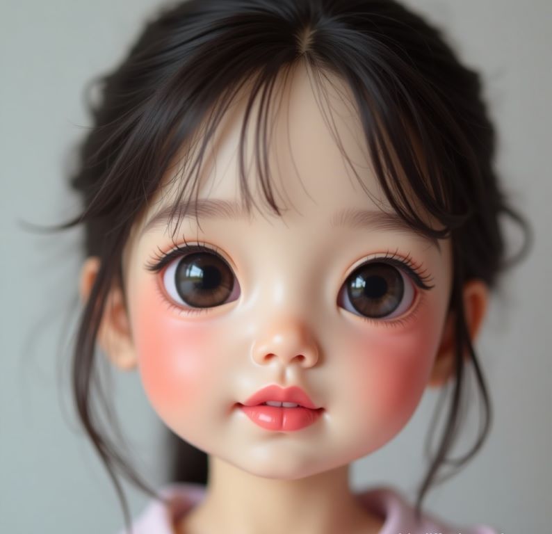 Blythe Doll Black Hair