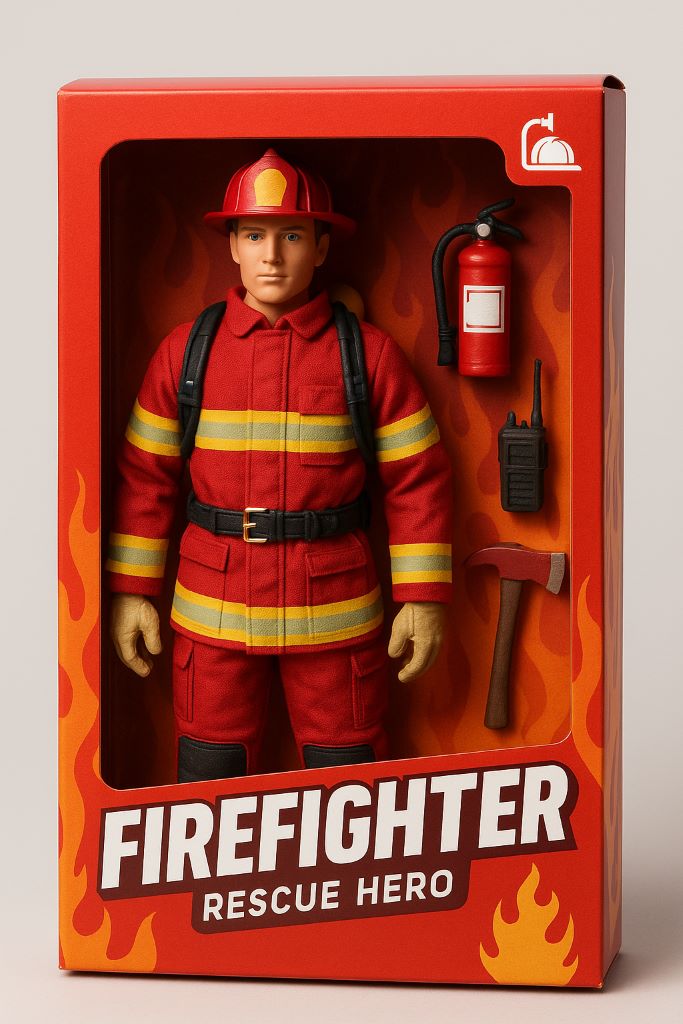 Firefighter AI Doll